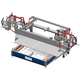 machine de fabrication de cartons ondulée / automatique