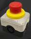 bouton poussoir d'arrêt d'urgence / IP65 / étanche à l'eau / étanche à la poussière