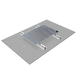 système de montage solaire pour toit-terrasse / pour une installation verticale / en aluminium / en acier inoxydable