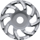 meule pour polissage / cylindrique / au diamant / pour meuleuse d'angle