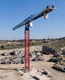 grue montée sur camion / à tour / pour chantier / de levage