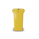 conteneur à déchets en HDPE / de chargement arrière / pour déchets médicaux / pour déchets dangereux