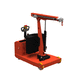 mini-grue d'atelier 1 tonne / télescopique / à contrepoids / pliante