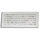clavier encastrable / à touches mécaniques / 85 touches / pour kiosque d'information en libre-service