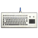 clavier de bureau / à touches mécaniques / 80 touches / avec pavé tactile