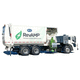 chariot élévateur latéral électrique / autonome / pour l'industrie du recyclage / sur camion