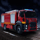 élévateur anti-incendie monté sur camion / pour pompier