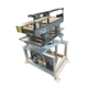table rotative basculante / pour convoyeur / pour applications de peinture / pour machine-outil