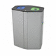 poubelle pour le recyclage / avec couvercle