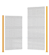 grillage de protection sans monture / en acier