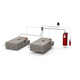 capteur de gaz CO / pour automobile / CAN Bus / d'emballement thermique