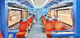 siège de train classique / pour interurbains / avec accoudoir