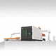 système de découpe laser à fibre / pour aluminium / pour acier / pour acier inoxydable