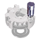 bobine électromagnétique / de tension / pour moteur / sur mesure