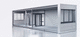 cabane de chantier pour salle de classe / pour bureaux / modulaire / acoustique