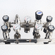 manifold multivoie / en acier inoxydable 316L / pour gaz / inverseur de débit