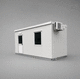 cabane de chantier pour la logistique / pour bureaux / médicale / pour sanitaire