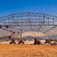 hangar modulaire / démontable / permanent / préfabriqué
