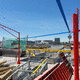 ligne de vie flexible / EN 795 / pour béton / pour toiture inclinée