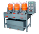 machine de tribofinition centrifuge / pour barres en fer