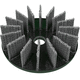 brosse circulaire / abrasive / au diamant / en fibre céramique