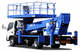 nacelle télescopique montée sur camion / hydraulique