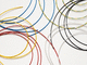 fil électrique à isolant / en cuivre étamé