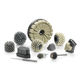 brosse abrasive / au diamant / pour la pierre