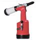 pince à riveter à levier / pneumatique / pour rivets / avec chargeur de batterie