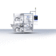 machine de pose de bandeau étirable / pour l'industrie pharmaceutique / de cartons