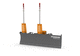 lame de bulldozer pour chargeuse compacte / inclinable