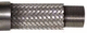 tuyau flexible hydraulique / en acier inoxydable / avec tresse métallique