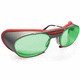 lunettes-masque de protection laser / en métal / en verre