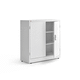 armoire de bureau / au sol / à étagères / double porte