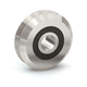 roue monobloc / en inox / lisse / à billes