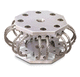 support antivibratoire rond / en aluminium massif / en inox / pour moteur