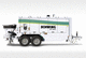 pompe à béton montée sur remorque / pour chantier / diesel / électrique