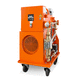 groupe de pompage d'aspiration / centrifuge / pour gaz / avec moteur électrique