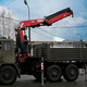 grue montée sur camion / à flèche articulée / de levage / de transport