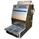 operculeuse linéaire / semi-automatique / sous vide