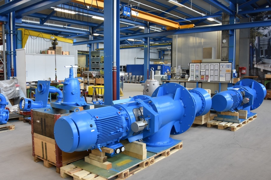 Pompes pour eau de rivière pour un fournisseur d'énergie suisse