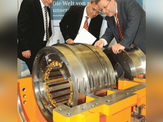 C'est un roulement magnétique à un service fondé par Siemens avec l'université de Zittau/Görlitz des sciences appliquées et commandité par Gmbh et Cie. kilogramme de technologies de Schaeffler de r...