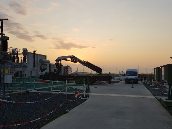 Installation d’un transformateur de puissance à huile 63KV 40MVA ONAN/ONAF