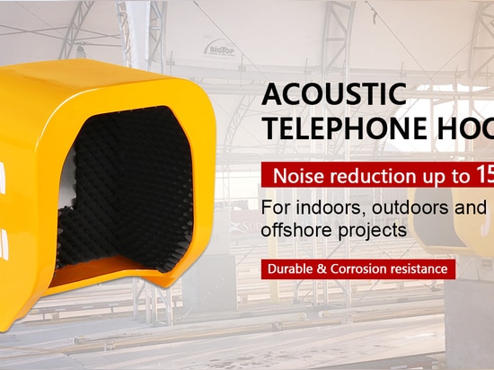 Projet de cabine téléphonique acoustique insonorisée en Arabie Saoudite