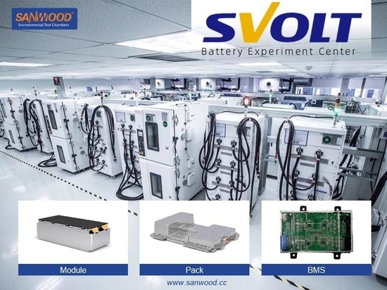 Laboratoire d'essai des cellules et modules lithium-ion à CATL Chine