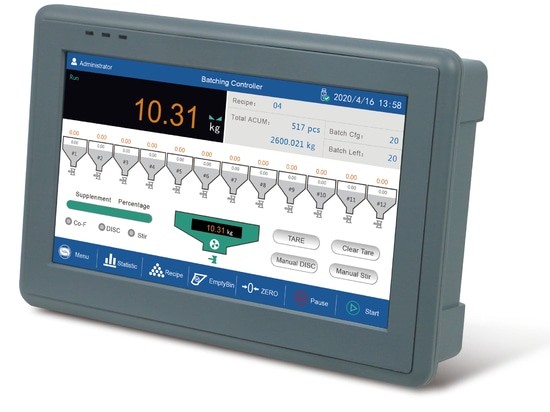 GM9907 Balance pour vrac à double trémie Application