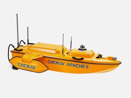 Apache 6 USV pour le relevé bathymétrique de CHCNAV