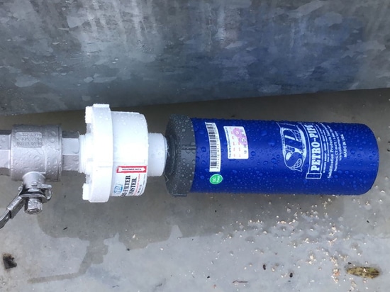 PETRO-PIT® FILTRE À HYDROCARBURES POUR DRAINAGE DE BACS DE RÉTENTION