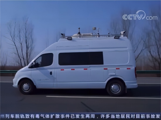 Accélérer l'amélioration de la qualité de l'air : le véhicule de surveillance mobile de FPI occupe le devant de la scène dans la gouvernance des COV en Chine