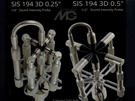 Le SIS 194 3D - Mesure de l'intensité sonore en un point d'une pièce dans les trois dimensions